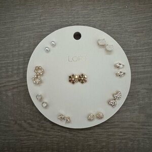 LOFT Gold Stud Earring Collection